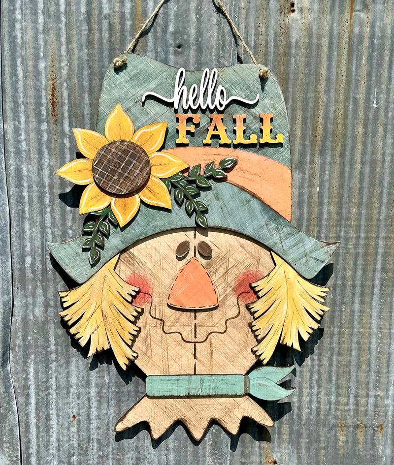 "Hello Fall" Scarecrow