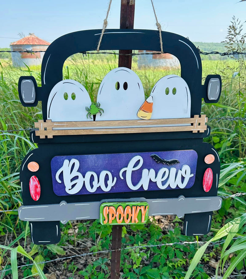 "Boo Crew" Truck 18 Inches