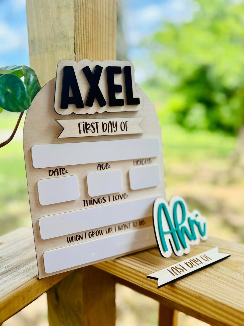 Back to School Sign